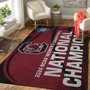 South Carolina Gamecocks Women's Basketball Rectangular Rug - TANTN 5777