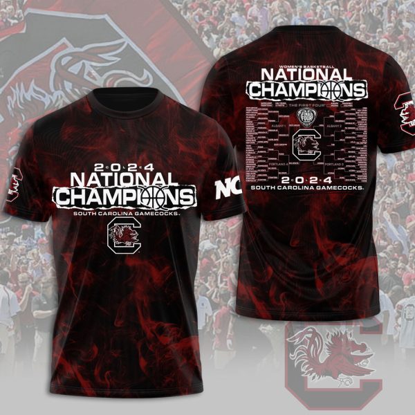 South Carolina Gamecocks Women's Basketball 3D Apparel - MAITM 6342