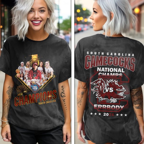 South Carolina Gamecocks Women's Basketball 3D Apparel - TANTN 5815