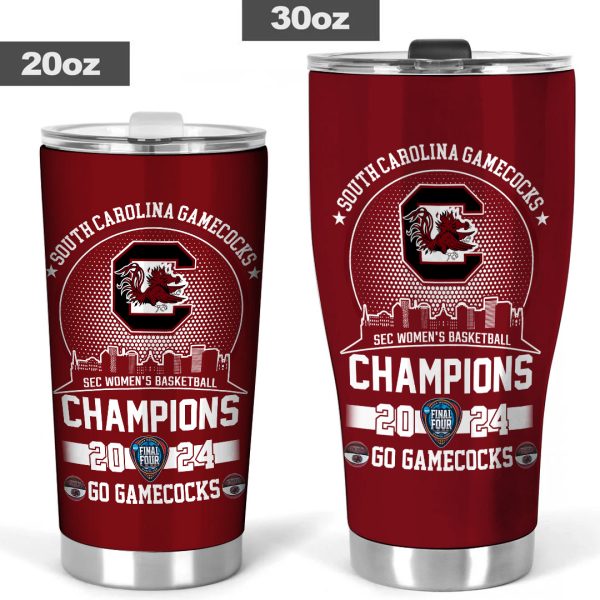 South Carolina Gamecocks Women's Basketball Tumbler Cup - TANTN 5748