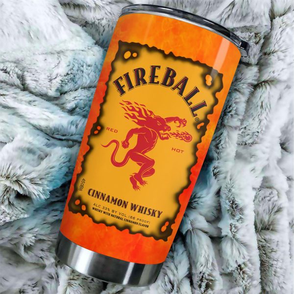 Personalized Star Wars Baby Yoda x Fireball Tumbler Cup - VANDH 2711