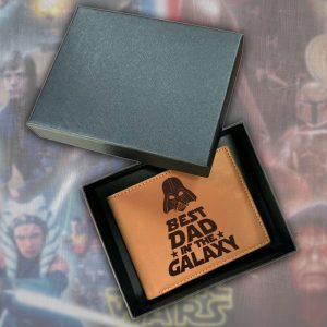 Star Wars Engraved Leather Wallet - VANDH 2802