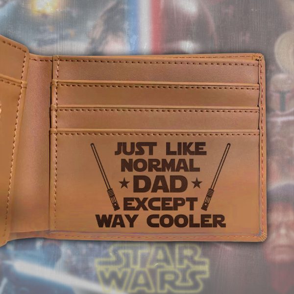 Star Wars Engraved Leather Wallet - VANDH 2802