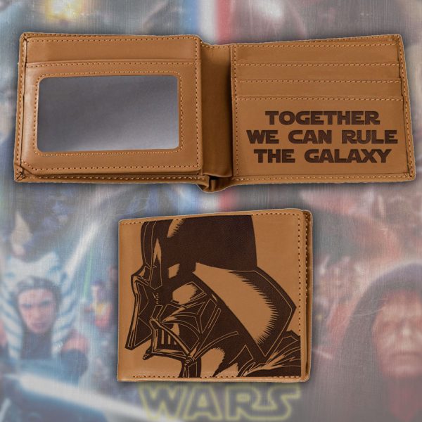 Star Wars Engraved Leather Wallet - VANDH 2803
