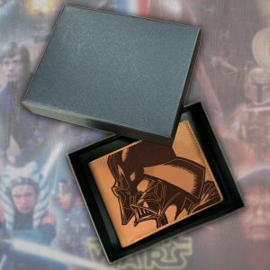 Star Wars Engraved Leather Wallet - VANDH 2803