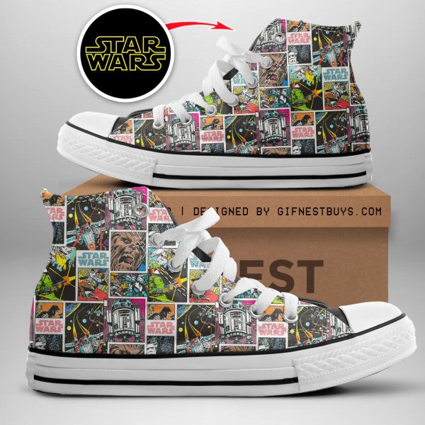 Star Wars High Top Canvas Shoes - GNE 327