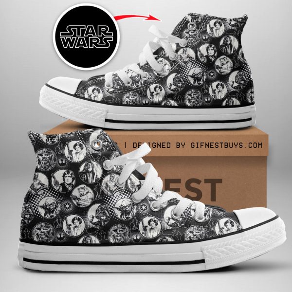 Star Wars High Top Canvas Shoes - GNE 330