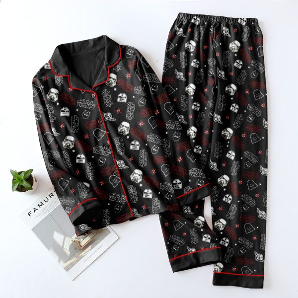 Star Wars Button Down Pajamas Set – TANTN 5734