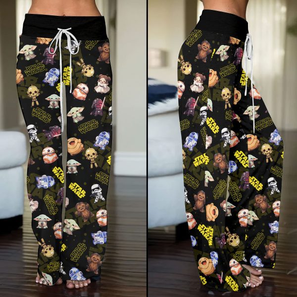 Star Wars High-Waisted Straight-Leg Trousers - VANDH 2732