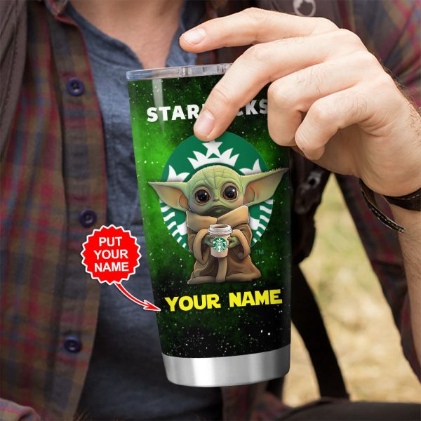 Personalized Star Wars x Starbucks Tumbler Cup - VANDH 2710