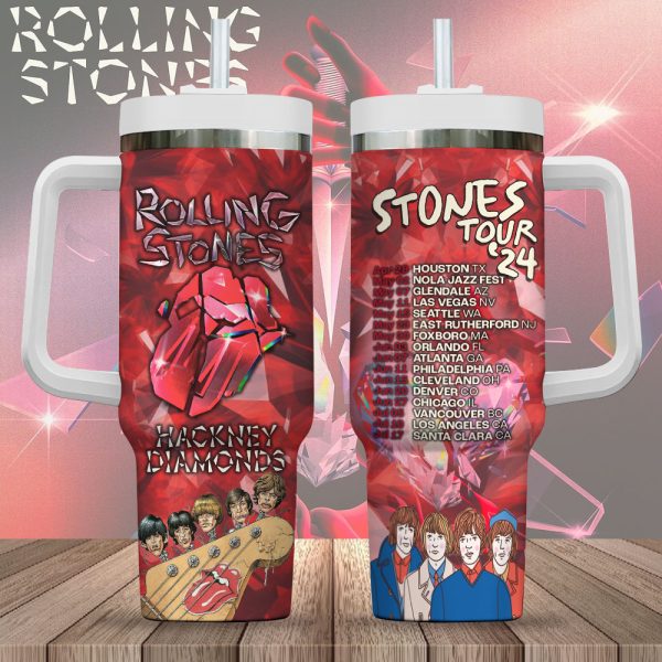 The Rolling Stones 40oz Stanley Tumbler - ANHNV 4290