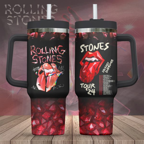 The Rolling Stones 40oz Stanley Tumbler - TANTN 6003