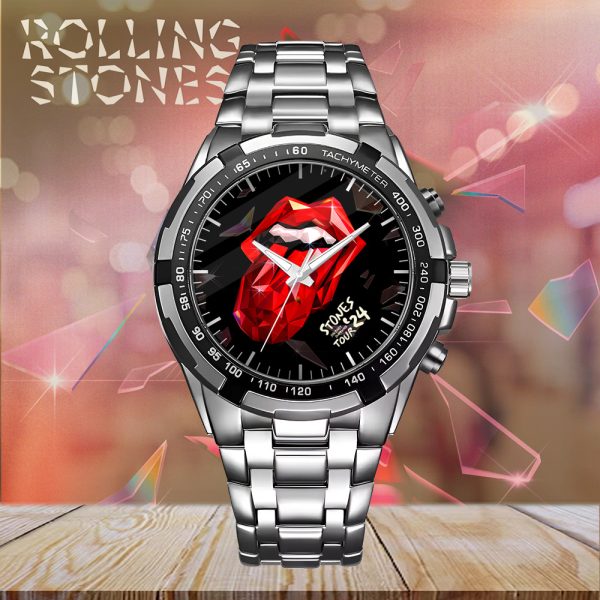 The Rolling Stones Alloy Quartz Watch - TANTN 5965
