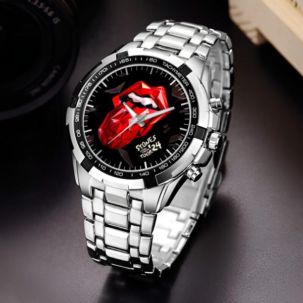 The Rolling Stones Alloy Quartz Watch - TANTN 5965