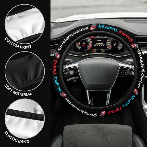 The Rolling Stones Steering Wheel Cover - MAITM 6623