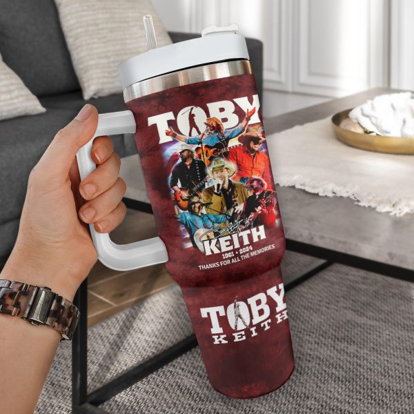 Toby Keith 40oz Stanley Tumbler - HUANNM 4355