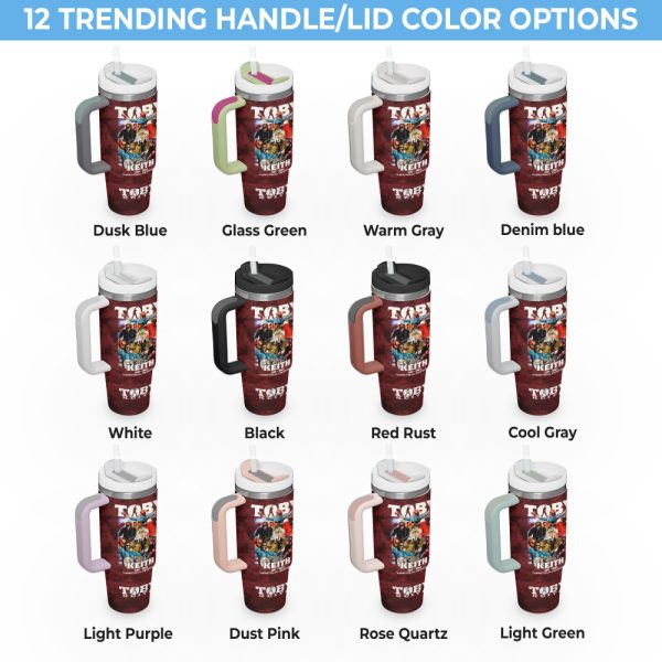 Toby Keith 40oz Stanley Tumbler - HUANNM 4355