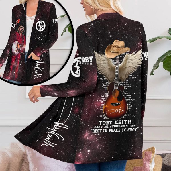 Toby Keith Women's Patch Pocket Cardigan - HUANNM 4451