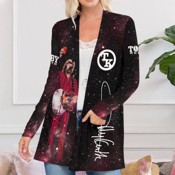 Toby Keith Women's Patch Pocket Cardigan - HUANNM 4451