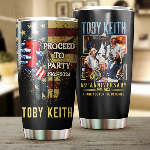 Toby Keith Tumbler Cup - HUANNM 4068