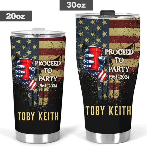 Toby Keith Tumbler Cup - HUANNM 4068