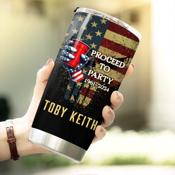 Toby Keith Tumbler Cup - HUANNM 4068