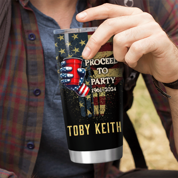 Toby Keith Tumbler Cup - HUANNM 4068