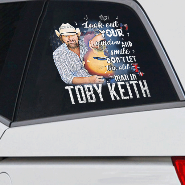 Toby Keith 3D Decal - HUANNM 4184