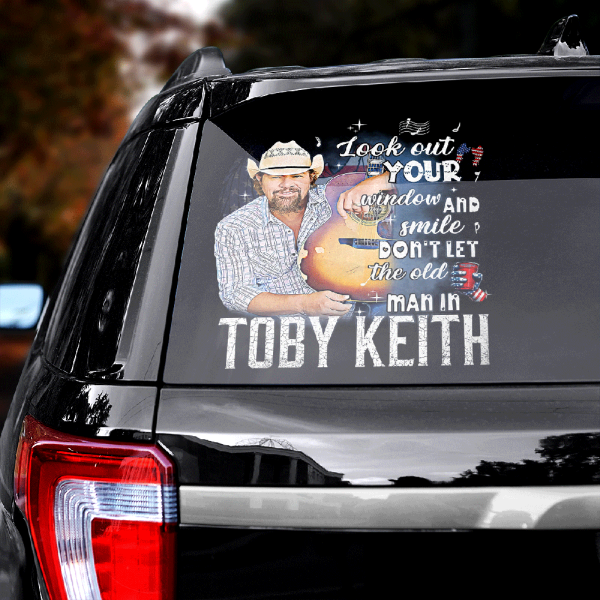 Toby Keith 3D Decal - HUANNM 4184