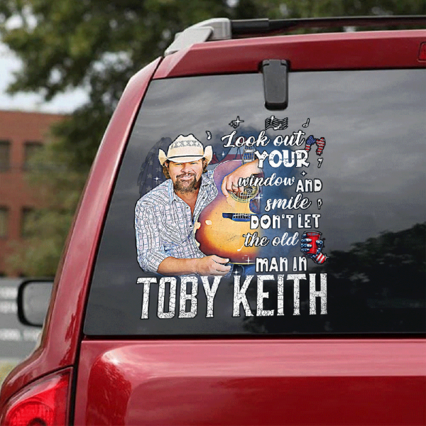 Toby Keith 3D Decal - HUANNM 4184