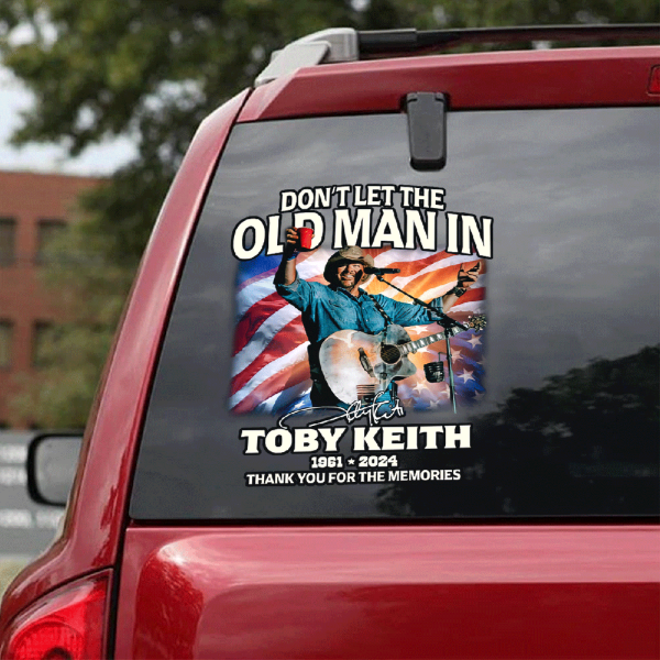 Toby Keith 3D Decal - HUANNM 4186