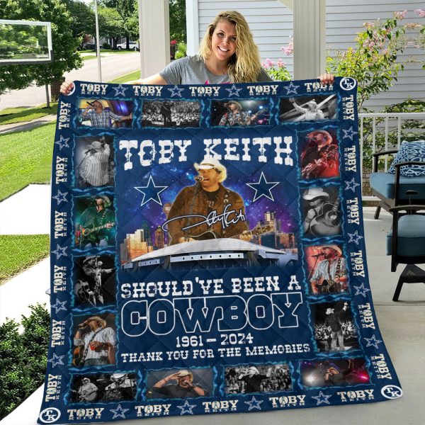 Dallas Cowboys x Toby Keith Quilt Blanket - MAITM 6436