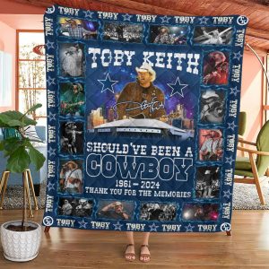 Dallas Cowboys x Toby Keith Quilt Blanket - MAITM 6436