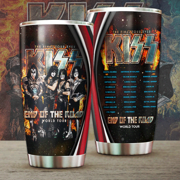 Kiss Band Tumbler Cup – HUANNM 144.1