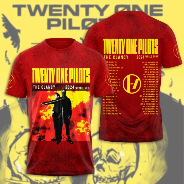 Twenty One Pilots 3D Apparel - HUANNM 4811