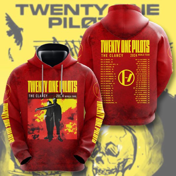 Twenty One Pilots 3D Apparel - HUANNM 4811