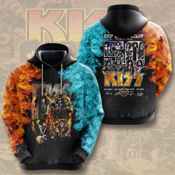 Kiss Band 3D Apparel - HUANNM 155