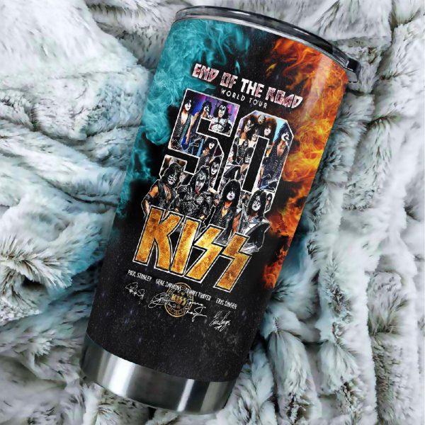 Kiss Band Tumbler Cup - HUANNM 155