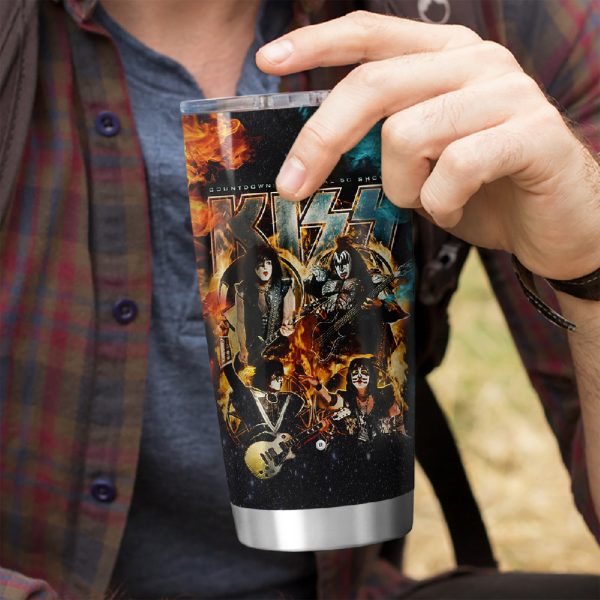Kiss Band Tumbler Cup - HUANNM 155