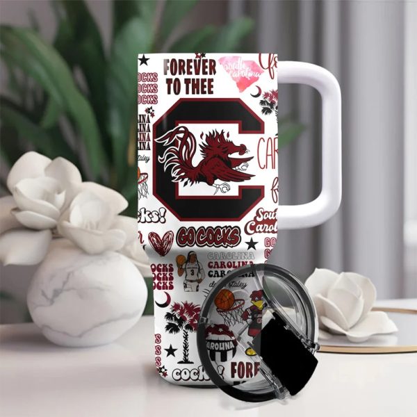 South Carolina Gamecocks Women's Basketball 40oz Stanley Tumbler - HUANNM 4677