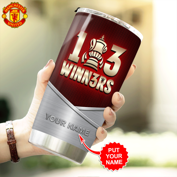 Personalized Manchester United Tumbler Cup - HOATT 4996