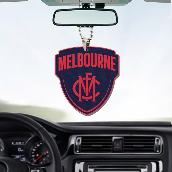 Melbourne Football Club Custom Shape 1-sided Acrylic Car Ornament - HUANNM 5031
