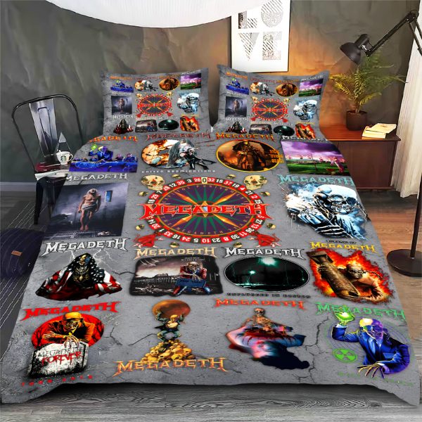 Personalized Megadeth Band Bedding set - HUANNM 4978
