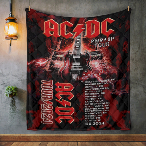 Rock Music Quilt Blanket - HUANNM 5013