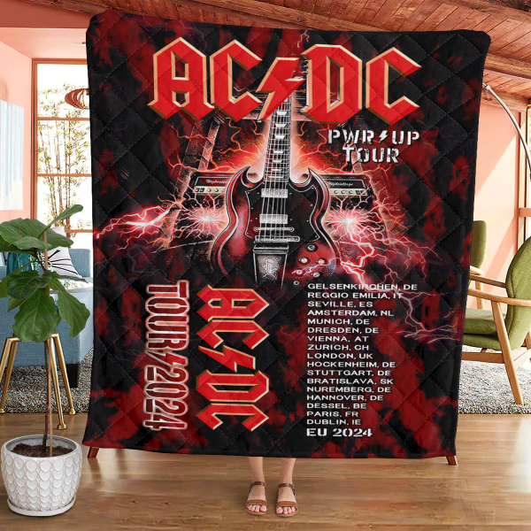 Rock Music Quilt Blanket - HUANNM 5013