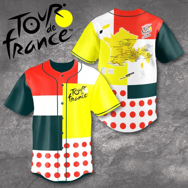 Tour de France Baseball Jersey - VANDH 2950