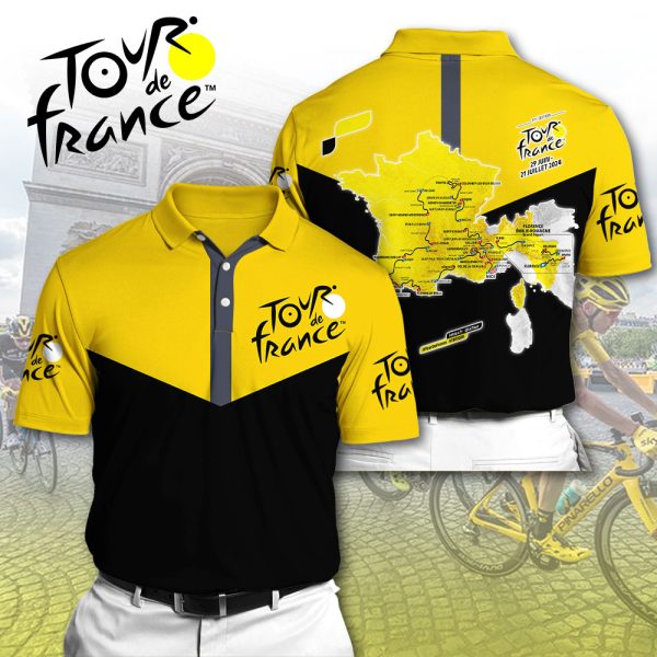 Tour de France 3D Polo Shirt - VANDH 2957