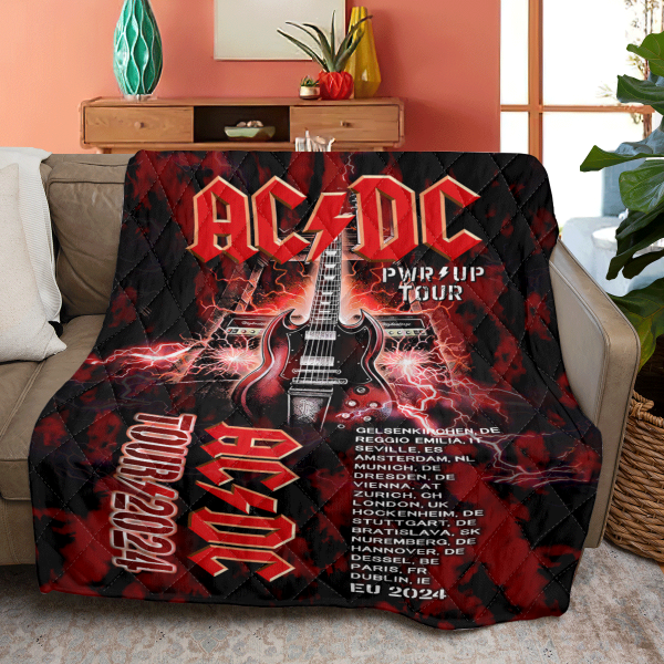 Rock Music Quilt Blanket - HUANNM 5013
