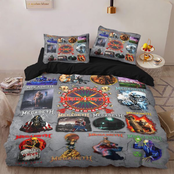 Personalized Megadeth Band Bedding set - HUANNM 4978