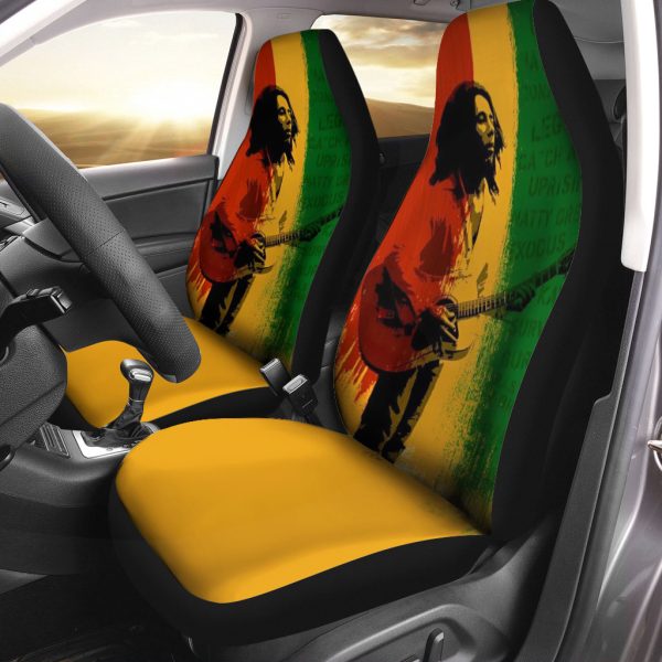 Bob Marley 2PCS Car Seat Cover - ANHNV 4369